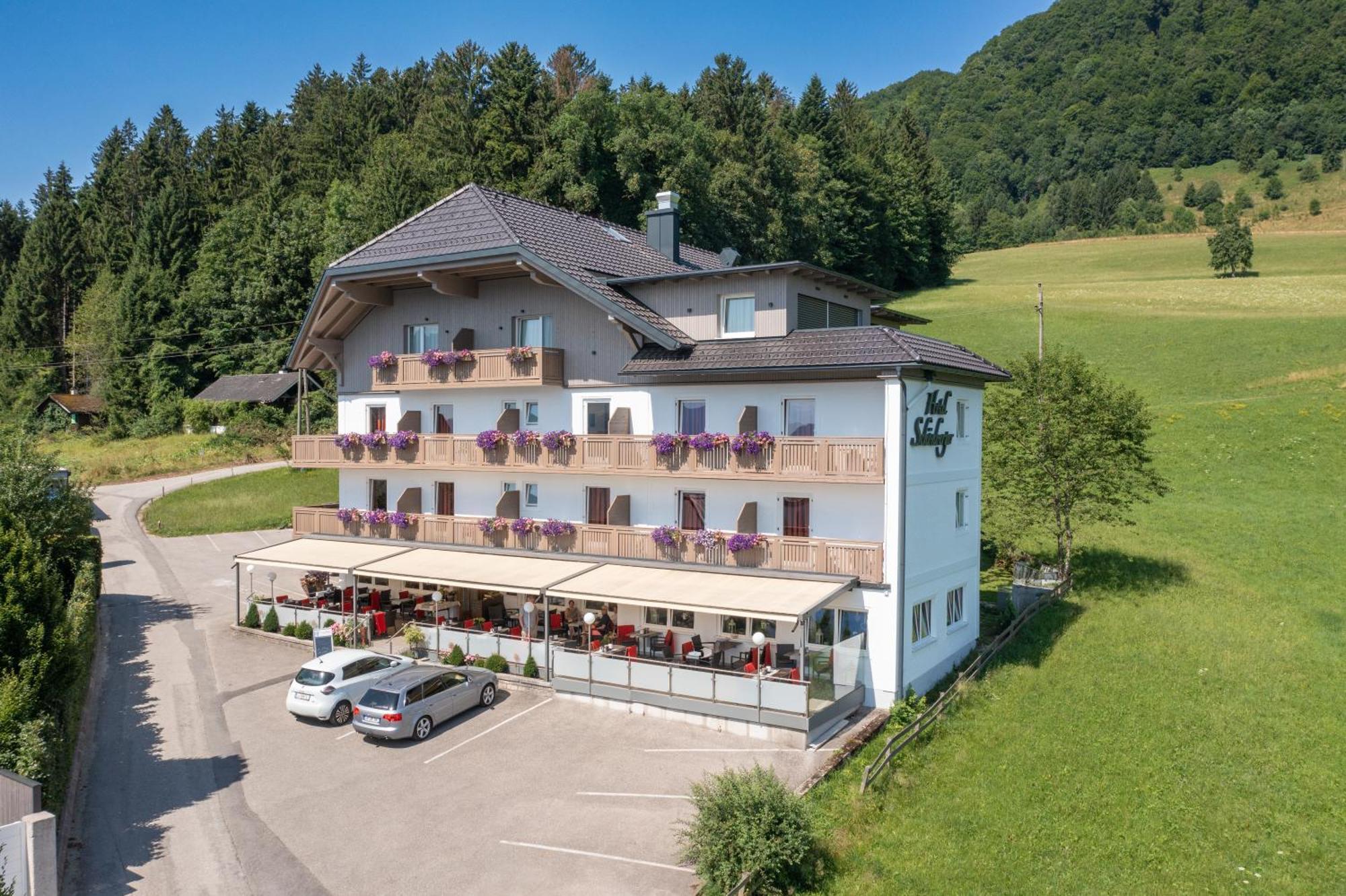 Hotel Schoenberger Nussdorf am Attersee Exterior foto
